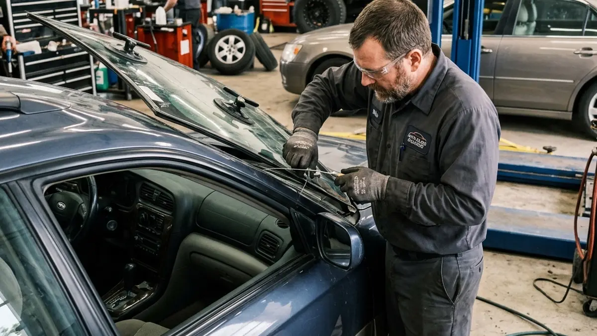 Auto glass replacement and tinting